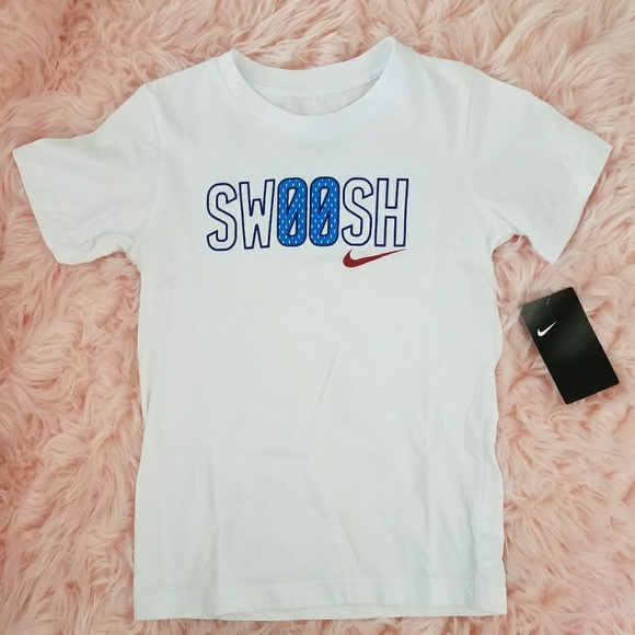 Nike Boys Swoosh Shirt Size 6 - Picture 1 of 4